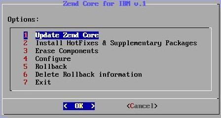 Updater Tool The Zend Core Updater is an update management tool that provides Zend Core for Oracle users with easy access to Zend Core for Oracle HotFixes and Rollback management capabilities.