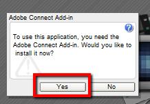 Adobe Connect Add-in.