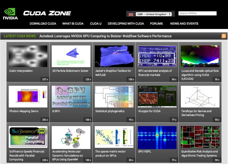 Getting Started CUDA Zone www.nvidia.