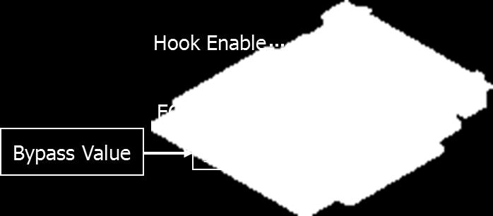 Figure 12: Offset Hooks Note The control characteristic name is based on the hooked variable name prefixed with EH_ctrl_. WARNING!