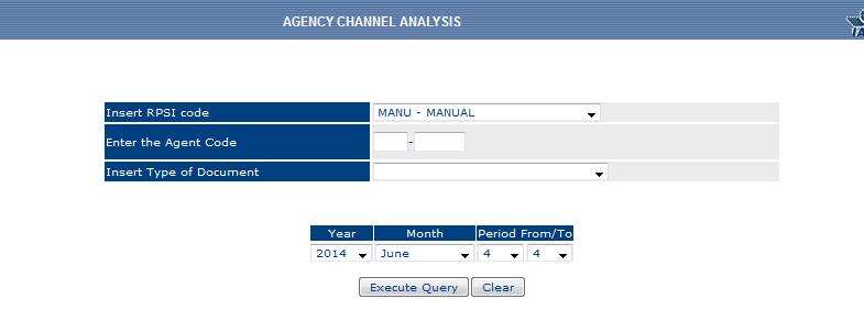 4 Agency Channel Analysis This query allws the user t separate Weblink sales frm traditinal BSP sales based n Reprting Perid, RPSI Cde, Airline Cde (if needed), Agent Cde and TRNC.