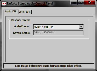 WASAPI Mode: Some media players require a special WASAPI plug-in to enable support for WASAPI. Once installed and activated, WASAPI can be selected as the default audio driver.