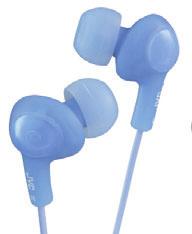 HA-FX5 Colourful headphones New Gumy PLUS -B (Olive Black) -D (Valencia Orange) -G (Kiwi Green) -A (Peppermint Blue) -P (Peach Pink) -R