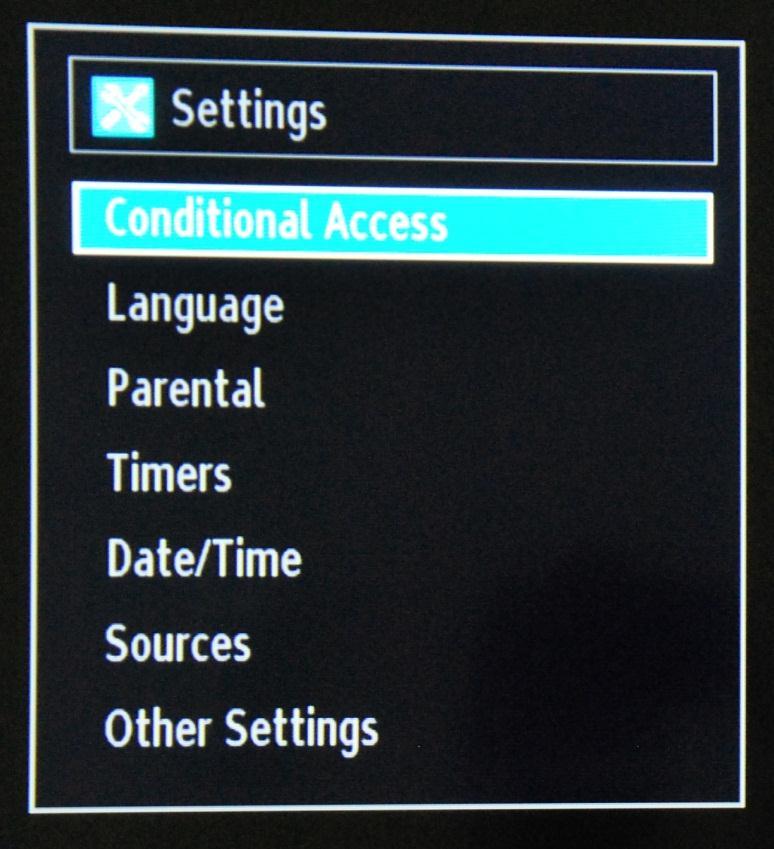 The options available are: - The Conditional Access: Controls
