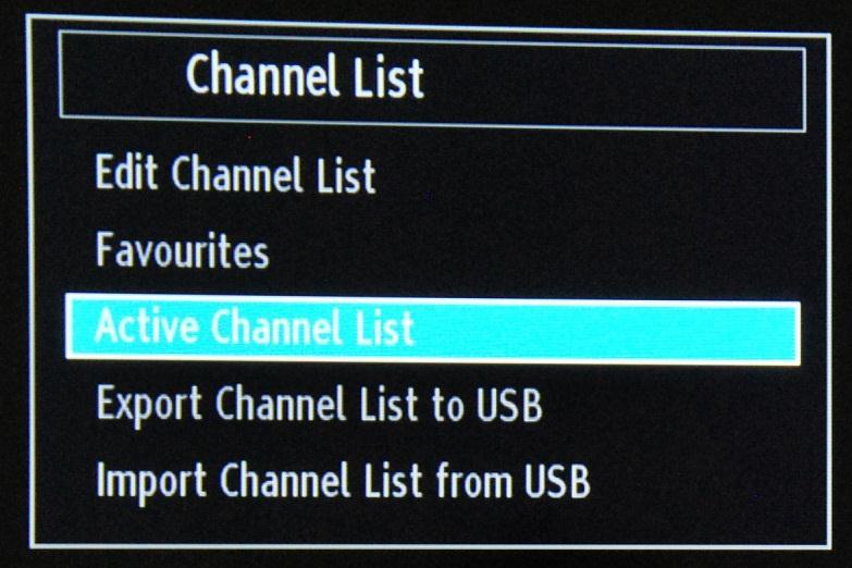 Favourites: Allows adding channel to a particular list.