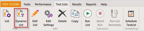 Select a test and refer to the Test Details pane on the right.