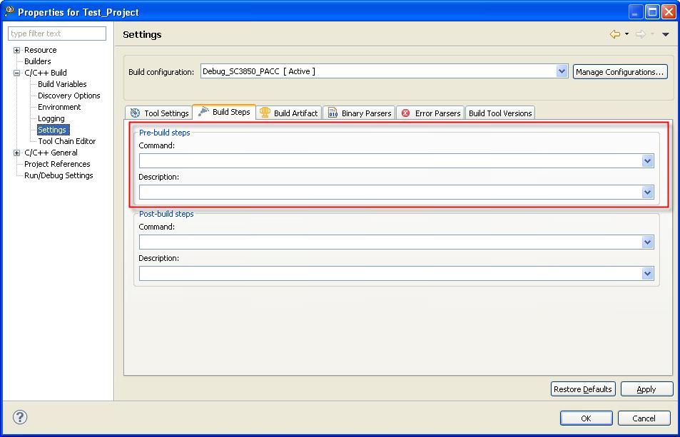 FAQs - Project 6. Click Ok. Figure 4-5. Properties Dialog Box-Settings Page 4.1.