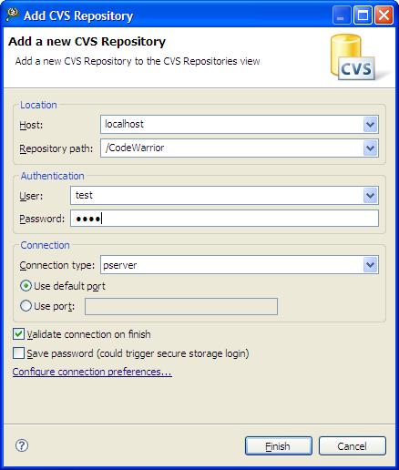 Yes, CodeWarrior IDE does provide support for the version control systems. One of the version control system supported by the CodeWarrior IDE is CVS. To use CVS with the CodeWarrior IDE: 1.