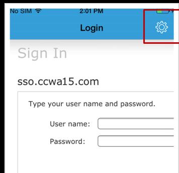 If your Salesforce environment has been setup to use Single Sign-On (SSO) you are prompted to supply credentials to the SSO system, an example of which is shown below.