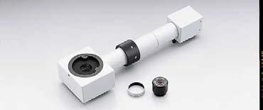Trinocular intermediate attachment / U-TRU A binocular tube on its own allows