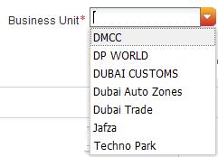 NEW REGISTRATION Notes: For DP World Registration, system will redirect you to DP World Registration page Dubai Customs, system will redirect you to Customs Registration Page DMCC, Dubai Auto Zone,