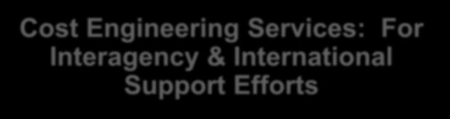 FY 18 Forecast Cost Engineering Services: For Interagency & International Support Efforts Estimated