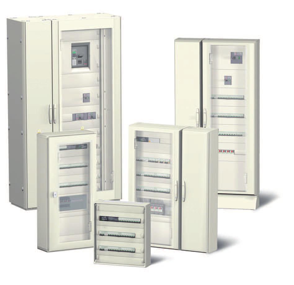 Prisma: the optimised, tested and IEC compliant solution, for low voltage electrical distribution and control switchboards.
