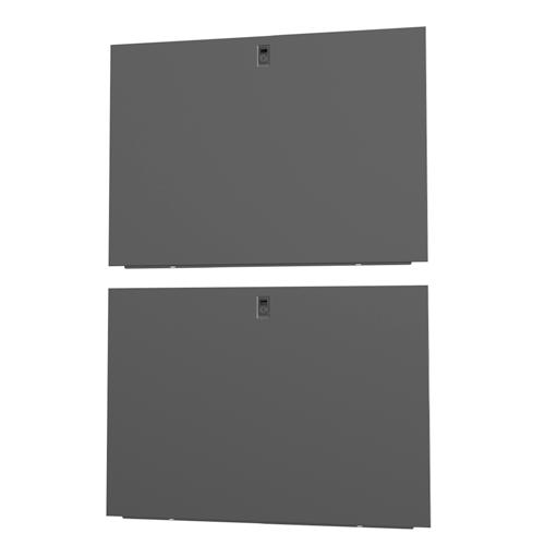 VERTIV VR RACK SERVICE PARTS Split Side Panels VRA6009 42U x 1100mm Deep Split Side Panels Black (Qty. 2) VRA6010 42U x 1200mm Deep Split Side Panels Black (Qty.