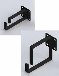 ComponentS: Cable Management - HARDWARE MOUNTED CABLE MANAGEMENT HOOKS - METAL 200450 HOOK, SMALL, 1.5 IN X 3.0 IN OPENING, BLACK $25 200451 HOOK, LARGE, 3.0 IN X 3.
