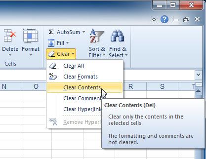 Introduction to MS Office 2. Release your mouse. The cells will stay selected until you click another cell in the worksheet.