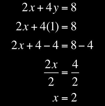 Multiply second equation by 2 to create inverse x-terms.