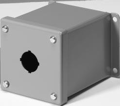 Extra Deep Pushbutton Boxes NEMA Rated Pushbutton Enclosures These NEMA rated boxes are designed for indoor use to house pushbuttons, selector switches, pilot lights, etc.