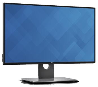 UltraSharp Dell UltraSharp InfinityEdge Maximize your view on the world s first 23.8 and 27 InfinityEdge monitors, with super thin borders on all four sides.