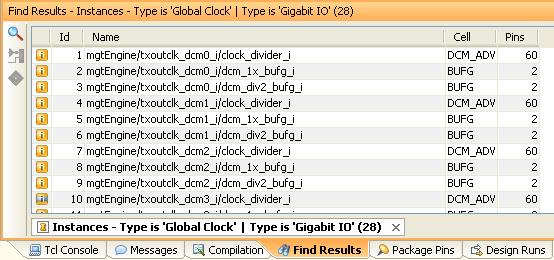 The PlanAhead software automatically groups some logic, such as GTs and their associated I/O pin pairs. This makes selection and placement of GTs and other related logic less prone to errors.