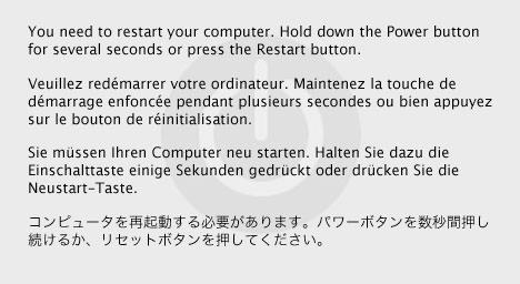 If kernel panic goes away, troubleshoot the external device by reconnecting each device until the panic occurs. 2.