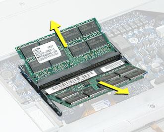 Note: If only one memory card is installed, it s factory installed in the top memory slot (nearest to outside edge of the computer). 4.
