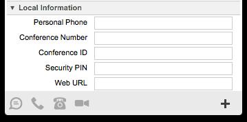 After you select the contact, right-click anywhere in the area of the selected contact and a menu of options appears.