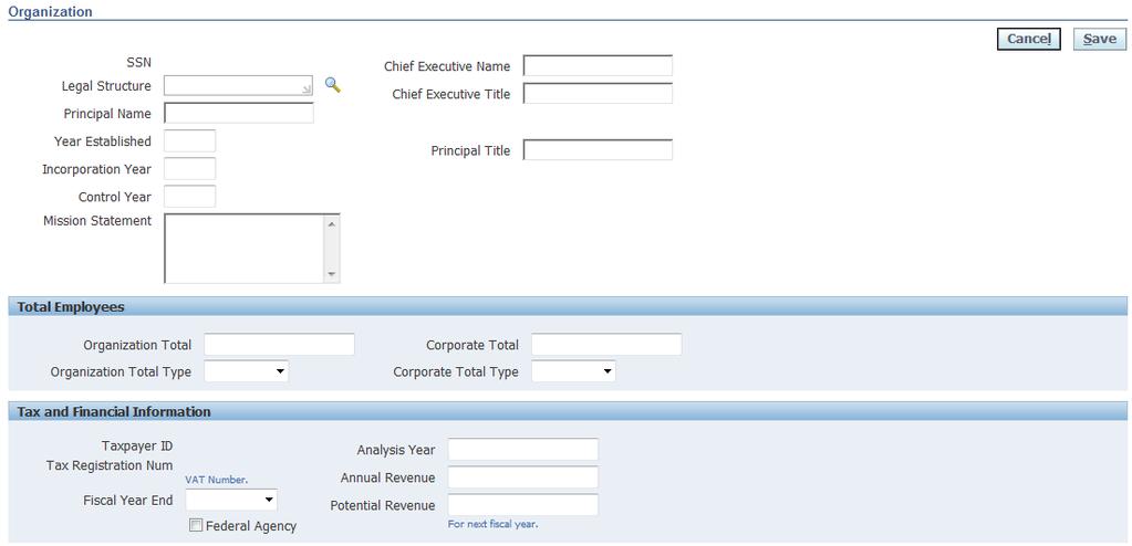 Admin Page The Admin page contains all of your company profile information. You may edit, add, and/or delete the information that was provided during the registration process.