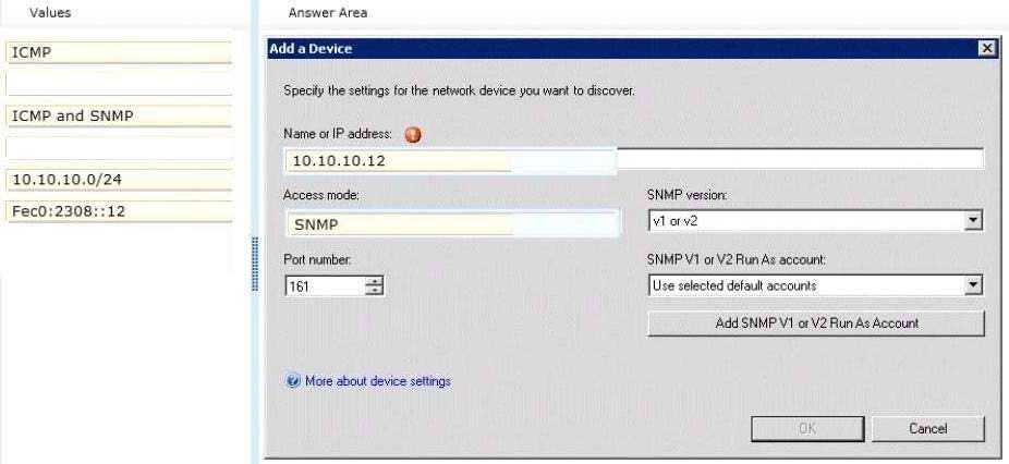 /Reference: QUESTION 10 Hotspot Questions Your company help desk uses System Center 2012 Service Manager to manage and track