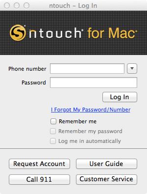 Quick App Overview Quick App Overview After you have installed ntouch for Mac on your personal computer and requested your ntouch for Mac account, you can start using ntouch for Mac to make