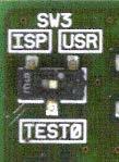 When do not use hardware re-mapping, please set this SW3 to USR. 2.5 LED1-2 LED1 and LED2 are connected with P52 and P53 respectively.