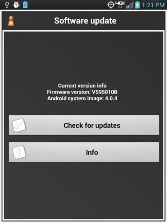 Overview For the Intuition by LG, there are 3 convenient ways to install the software upgrade.