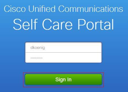Introduction The Cisco Unified Communications Self Care Portal enables you to easily adjust various phone, voicemail and call forwarding settings.