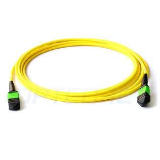 MPO/MTP TRUNK CABLES 9/125 Single Mode OS2 MPO Fiber Optic Trunk Cable 12 Fiber, Female to Female Polarity B, LSZH DESCRIPTION The requirements for data center infrastructures are increasing as the
