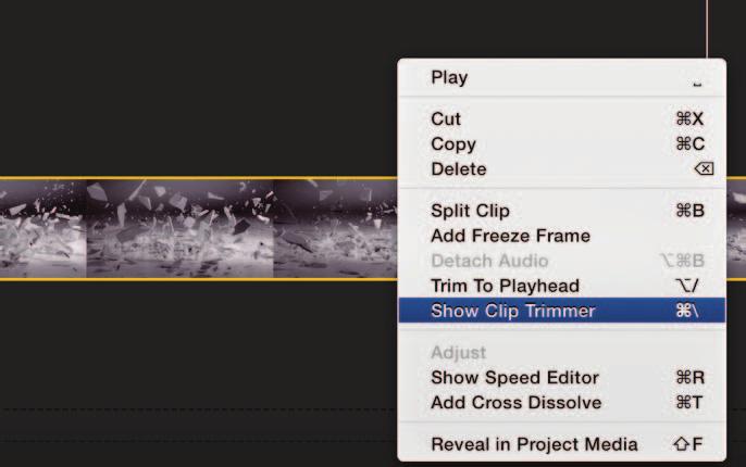 This will place the clip at the end of the timeline, but you can also click and drag the clip to where you want it.