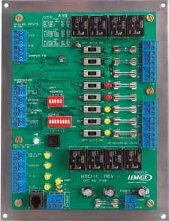 SYSTEM COMPONENTS - CONTROLLERS NETWORK THERMOSTAT CONTROLLER C0CTRL07AE1L (17M10) The Network Thermostat Controller is a direct digital controller (DDC) that provides general monitoring and control