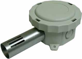 SYSTEM COMPONENTS - SENSORS OUTDOOR TEMPERATURE SENSOR C0SNSR02AE1- (59M05) Outdoor temperature sensor used primarily with the Building Controller and Network Thermostat Controller.