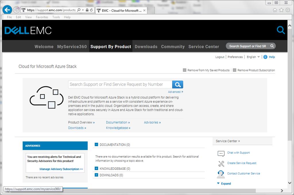 More Info: Product Page for Azure Stack Access documentation, software