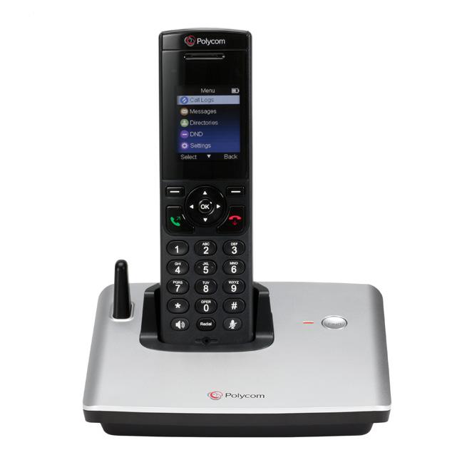 Wireless The Polycom VVX D60 Wireless Handset is a cost-effective scalable, SIP-based, on premise, mobile communications system VVX DECT solution is ideal for busy users who need to be reachable