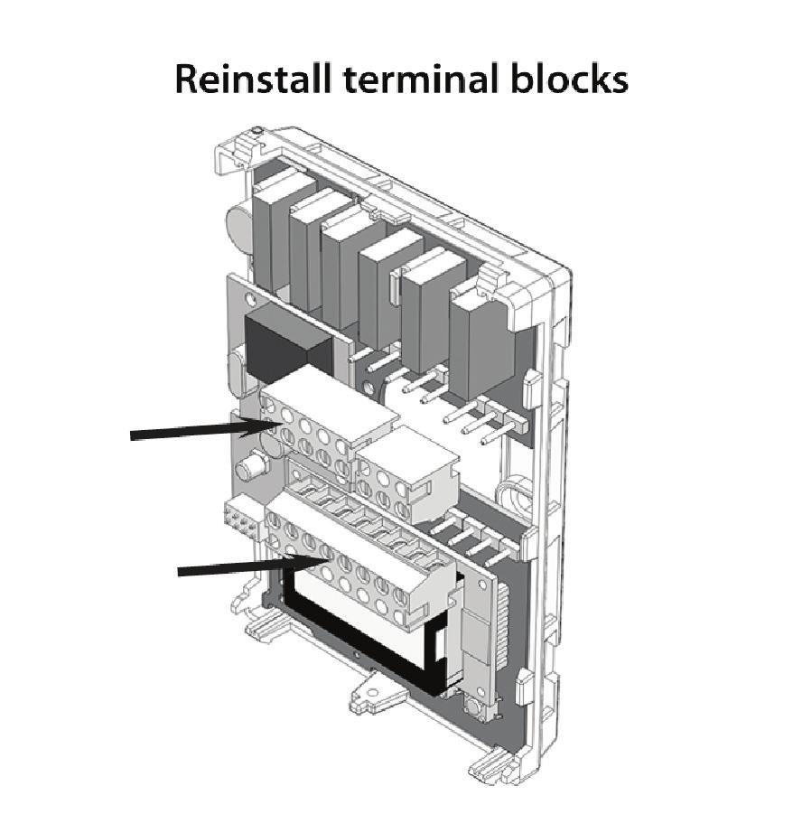 Align base and mark location of two mounting holes on wall ensuring proper side of base is upward. 5. Install screw anchors in wall. 6. Insert screws in mounting holes on each side of base (Figure-2).
