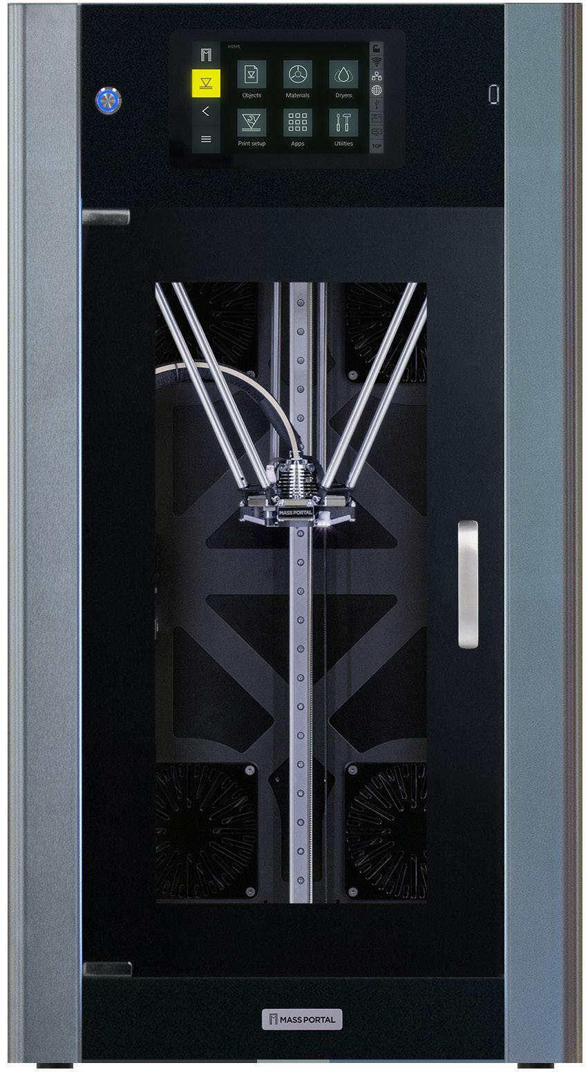 D300 Professional Desktop 3D Printer - Multiple hotend options - Advanced software - Enclosed chamber - Built to order AUTOMATION READY Automatic calibration Multiple hotend options Controlled