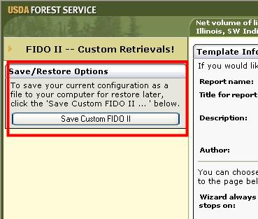 For step 2, go back to the Save Active Retrieval menu and click on the Save Custom FIDO II button. j.