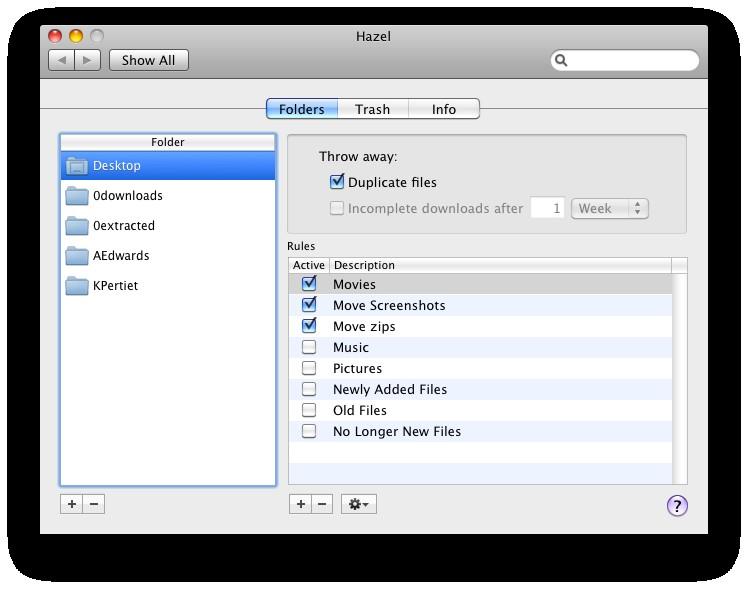 Hazel a tool for automating your Mac 1 Introduction Hazel is an automation tool for your Mac. It is your housekeeper, doing what keeps you from using more time on scrapbooking.