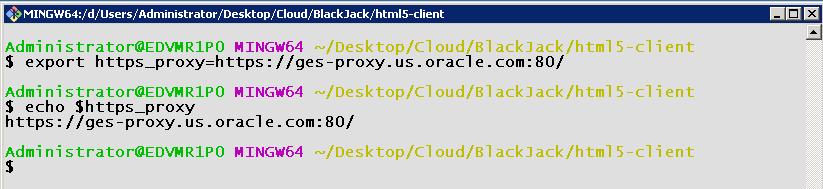 VII) Cloning a GIT Repository Clone the BlackJackProj project to a GIT repository on Developer Cloud Service Your goal is to clone the BlackJackProj project on your local machine to the GIT