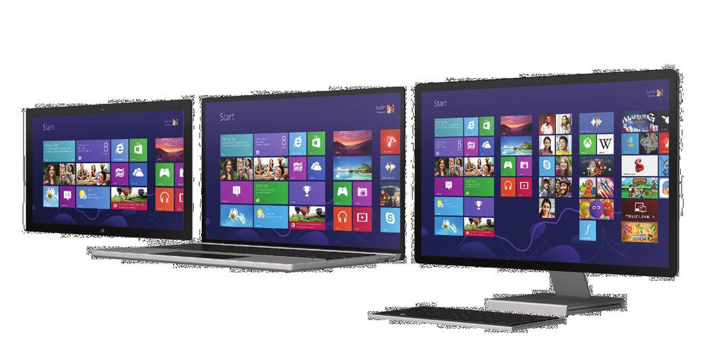 Your familiar Windows, only better. Your quick guide to Windows 8.