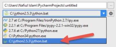 Once the user adds a new local interpreter, PyCharm will ask the user for the