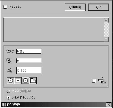 By the radio buttons at the top of the dialog you can choose from defining new Cutplanes, or remove existing ones. In the List of the dialog box all cutting definitions are visible.