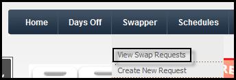 Swapper - View Swap Request Introduction This page lists all the swap requests you have made as well as swap