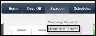 Swapper - Create New Request Introduction This page allows you to