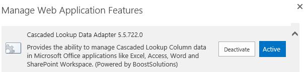 Cascaded Lookup 5.0 User Guide Page 8 2.